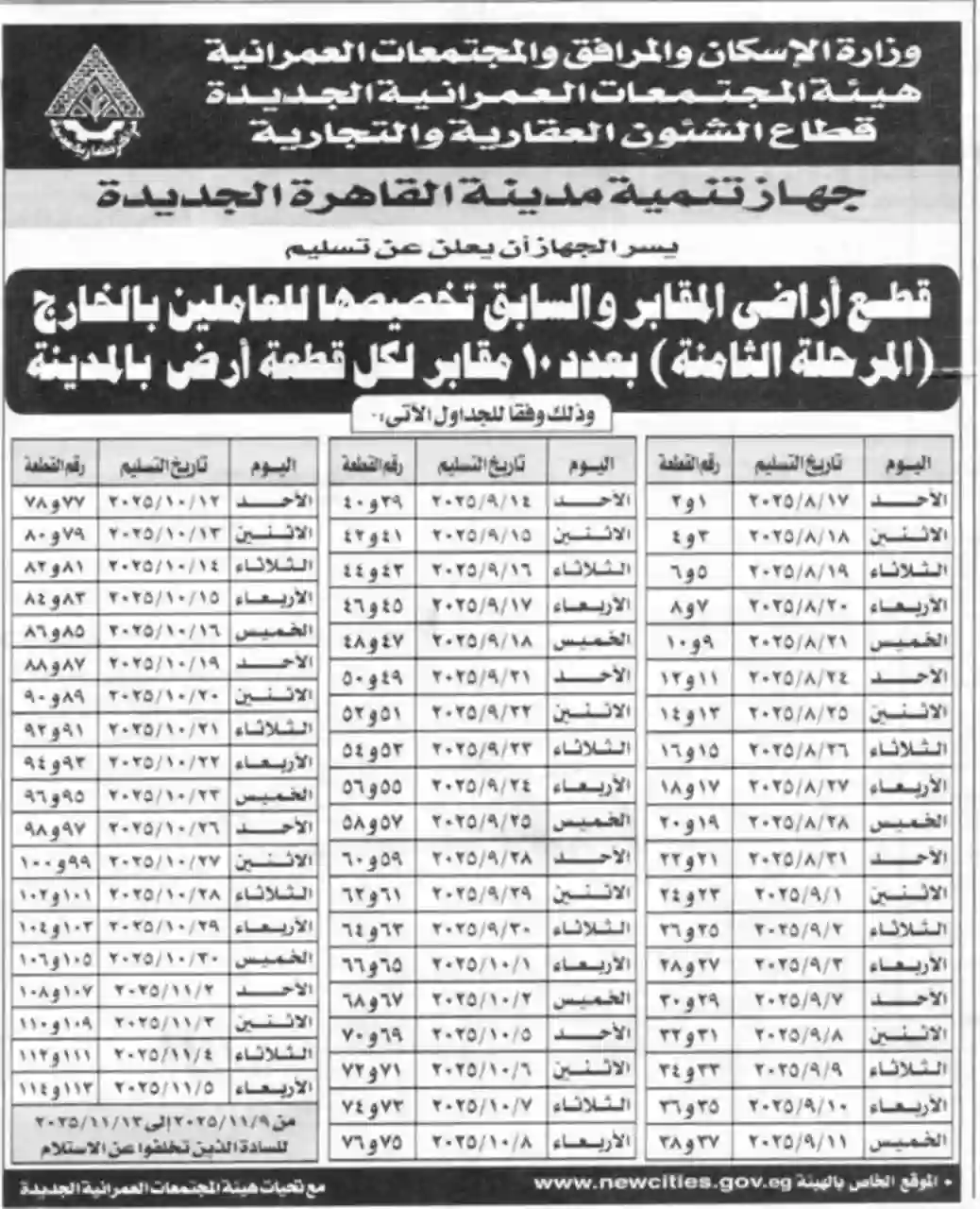 بناء مقابر طريق العين السخنة C20